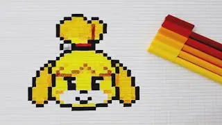 Marie d'ANIMAL CROSSING en Pixel Art !