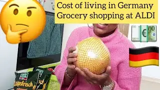 GROCERY PRICES IN GERMANY 🇩🇪 PER WEEK | COST OF LIVING IN GERMANY