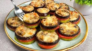 Schmeckt besser als Fleisch, ich koche Zucchini mit Auberginen immer so! Schnell und einfach!