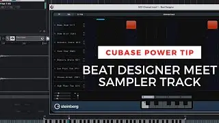 Cubase Quick Tips | How To Program Drums with Beat Designer and Sampler Track