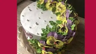 Торт Анютины глазки