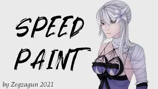 Kaine - Nier Replicant Speedpaint