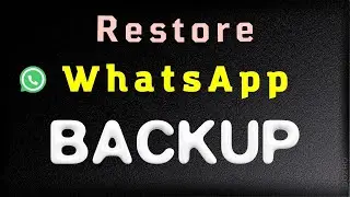 WhatsApp Backup Failed? Restore it from Google Drive on Android Phone | Transfer WhatsApp Chat