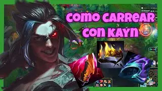 GUIA COMO SE USA A KAYN EN LA JUNGLA CARREA CON KAYN AZUL- moffin