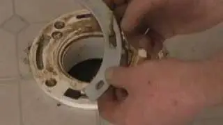 ROCKING OR LEAKING TOILET FLANGE REPAIR  (CC)