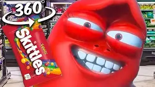 360º VR Skittles meme oi oi oi red larva