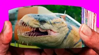 Giant Lizards Attack Scene | MEG 2 THE TRENCH (2023)  | Flipbook