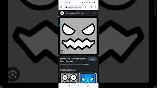 Look at this Geometry Dash Subzero Icon Of POWER TRIP!!! (Read Description Please)