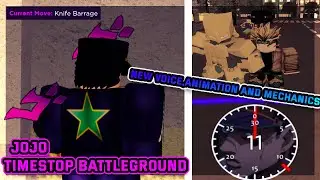 New Jotaro Stone Ocean Voice and more (Update Sneakpeak) | JoJo TimeStop Battleground