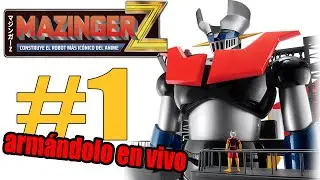Mazinger Z hachette salvat #1 armándolo en vivo