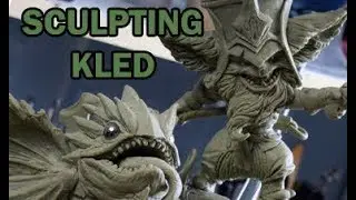 KLED the Cantankerous Cavalier  - Sculpture