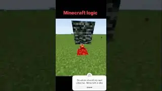 Where is Minecraft logic 🧐 #minecraft #like #trending #op #shortvideo #subscribe #viral #video