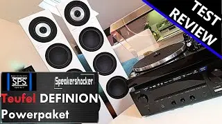 Teufel DEFINION 3 speakers, Denon and Dual test | review | sound check. Home music system.