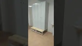Шкаф металлический ШР-22 со скамьей