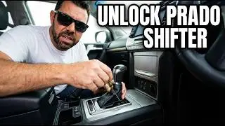 How to Operate the Shift Lock Release on a Toyota Land Cruiser Prado