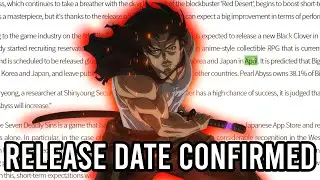 BLACK CLOVER MOBILE HAS A RELEASE DATE !