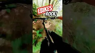 E-bikes rock #ebikes #rock @insta360 @marin_bikes #madeforfun #ebiking