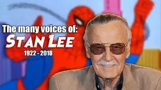 Many Voices and Cameos of Stan Lee (Animated / Voice-Over Tribute)