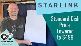 Starlink Lowers Price of Standard Dish to $499 (from $599)