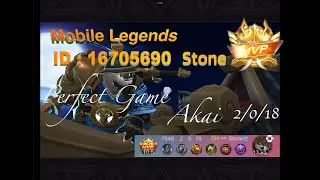 Akai _ Solo Rank _ Perfect Game(2/0/18) 🏆MVP