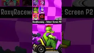 Roxy Raceway Character Select (Part2) #shorts #roxy #karting