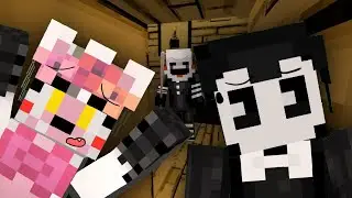 Bendy the Ink Demon comes to the pizzeria!? | Bendy Betrays us!? | (Minecraft FNAF 2 RP)