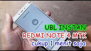 HOW TO UNLOCK BOOTLOADER REDMI NOTE 4 MTK WITHOUT DATA LOST