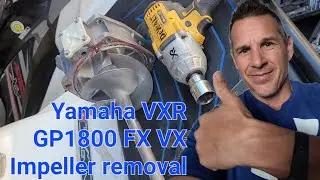 How to remove the impeller Yamaha Vx VXR gp1800 FX without a special shaft tool waverunner