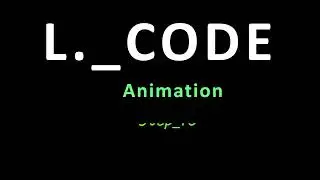 HTML/CSS __Animation__(L._CODE) __Step_1.0__Animation