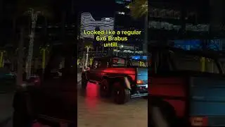 Looked Like A Regular G Wagon Until