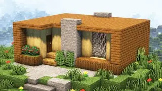 High-tech house in Minecraft