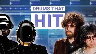 How To Make Drums Like Justice & Daft Punk in 3 Minutes
