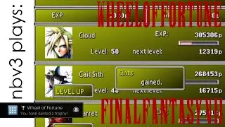 Getting the Final Fantasy VII Wheel of Fortune Trophy - PS4