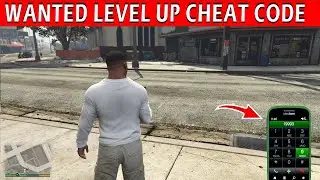 Gta 5 wanted level up cheat code