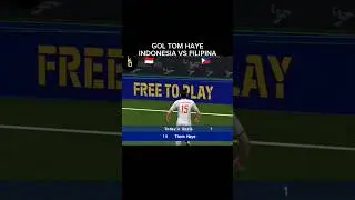 Goal Thom Haye Indonesia vs Filipina - kualifikasi piala dunia 2026 #timnasindonesia #thomhaye