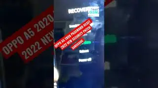 OPPO PASSWORD RESET 2022