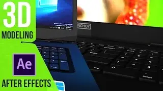 After Effects & Element 3D Tutorial | 3D Modeling in After Effects | Part-4