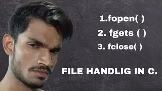 file in c programming | how to read data from file | c programming | file handling in c programming