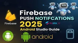 How to Send Push Notifications with Firebase Cloud Messaging (FCM) | Full Android Guide 2025 java