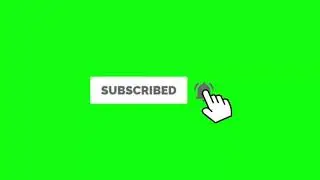 Subscribe Click Button Green Screen | Subscribe Bell Like Share Button | Free Subscribe Bell Button