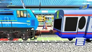 WDG4 BLUE SHUNTING LHB VISTADOME COACH | Train Simulator | Railworks | train videos | @NTG