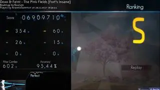 Doxx & Feint - The Pink Fields [Fort's Insane] | Osu! Gameplay | FC 95% ACC