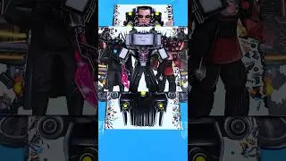 Skibidi Toilet Transformation Fold Reverse | Part 7 #shorts