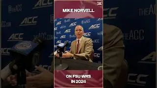 At #ACC media days, I asked #MikeNorvell about #FSU's receivers and how they pair with DJU's arm 🚀