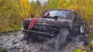 Нива, от которой не ожидали и УАЗ который взорвал болото. ГАЗ-69, Jeep Cherokee, Nissan Patrol
