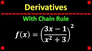 Finding the Derivative with Chain Rule ❖ Calculus 1