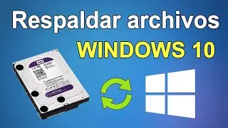 Como crear un RESPALDO de ARCHIVOS en WINDOWS 10 antes de FORMATEAR (respaldo externo) 🔥🔥