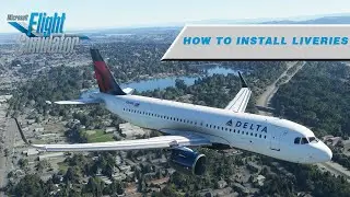 How To Add Liveries To Megapack On Microsoft Flight Simulator! (With Showcase)