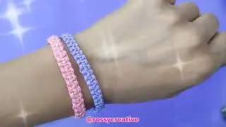 PULSERAS FACILES DE VENDER 💰💸/ Como hacer una pulsera de hilo tejida ✅