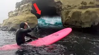 Historic Day of the Decade INSIDE La Jolla CAVE
